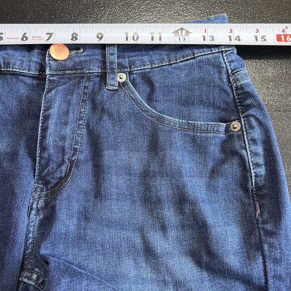 Mugsy Jeans 28x30 (Hem 26.5") Blue Fultons Tapered Dark Wash Stretch FLX3NTFU - Picture 12 of 15